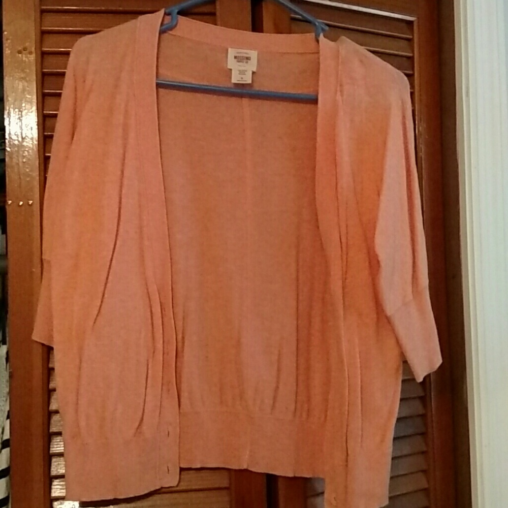 Peach Cardigan